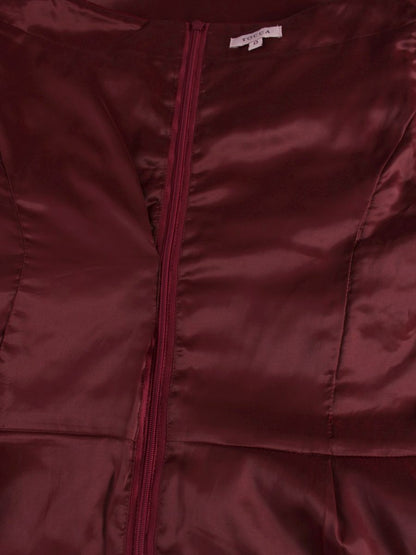 トッカ OPTOHA0250 ワンピース 0 パープル フラワーモチーフ 刺繍 IT55BWDK4E96