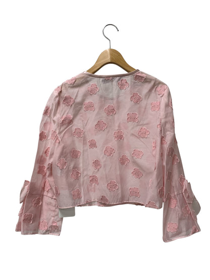 エムズグレイシー フラワーカットジャガーボレロ 514303 ボレロ 40 ピンク 花柄 IT93WE0RMKON