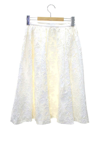 フォクシーニューヨーク collection Rosette Fil Coupe Skirt 35749 スカート 38 ホワイト IT959J242Z4G