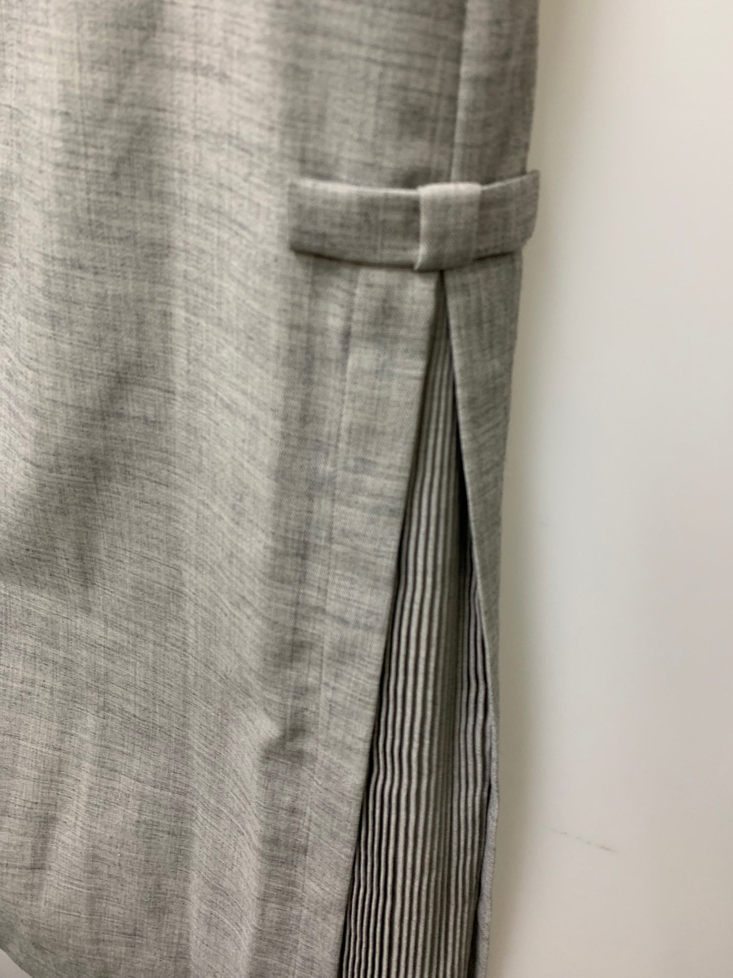 ルネ 5626110 ワンピース 34 グレー サイドプリーツ ITKP9CAARNPF