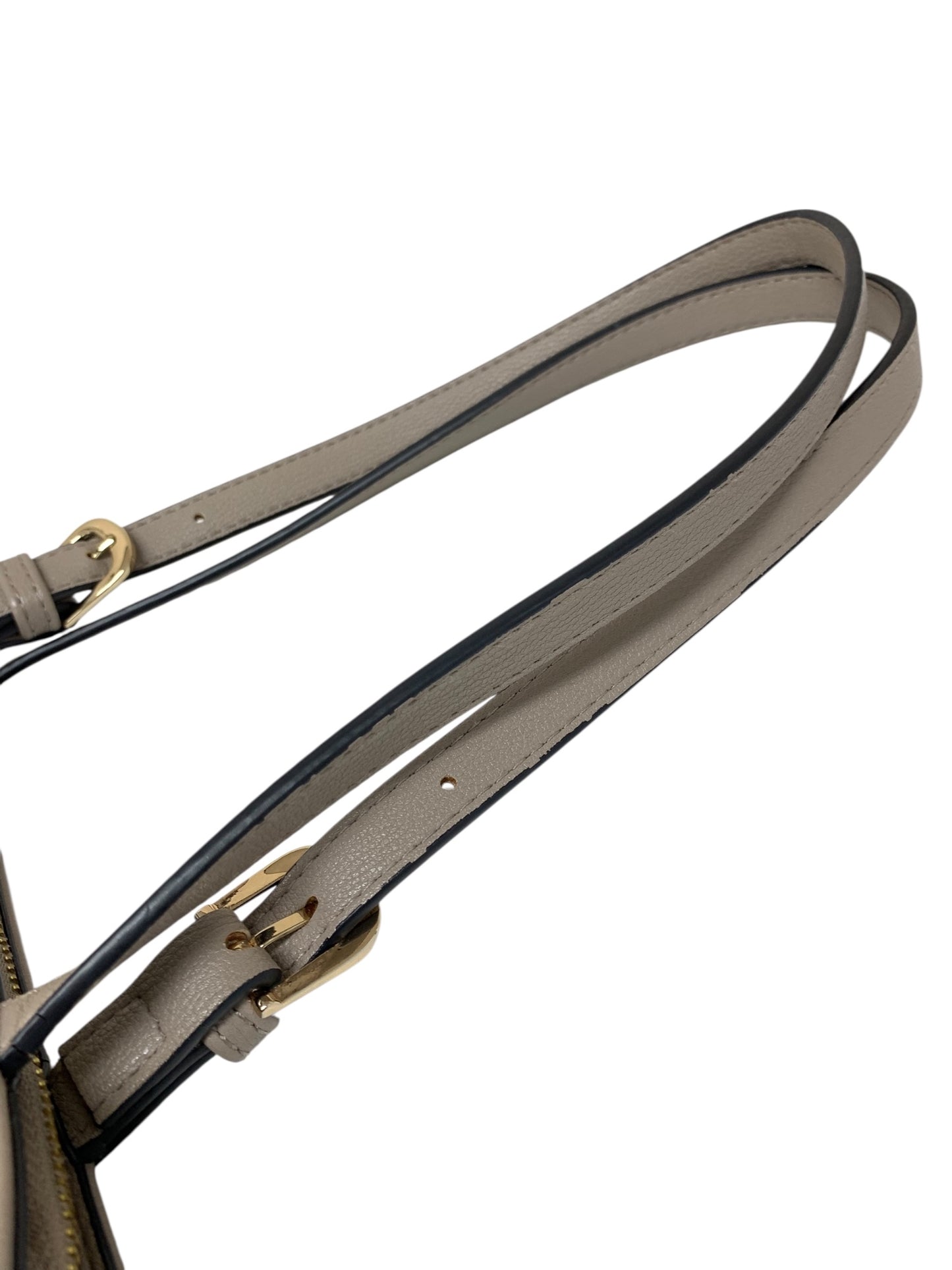 エムズグレイシー 294113 トートバッグ グレージュ リボン付き スクエアバッグ IT66QGSJYGF0