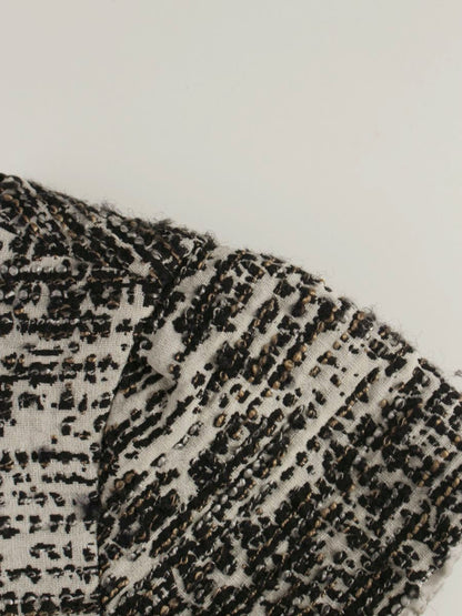 トッカ OPTOGA0280 ワンピース 2 ブラック ツイード IT0KY09D2WWN