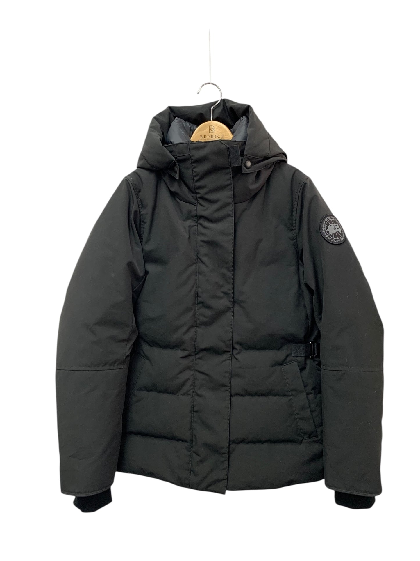 カナダグース 3210400062 3824LB ダウンジャケット ブラック ブラックロゴ IT0I5B2MBK80