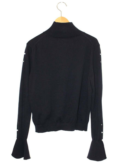 アディアム Acacia Turtleneck 42525 ニット S ネイビー ITESMRIJLPGK