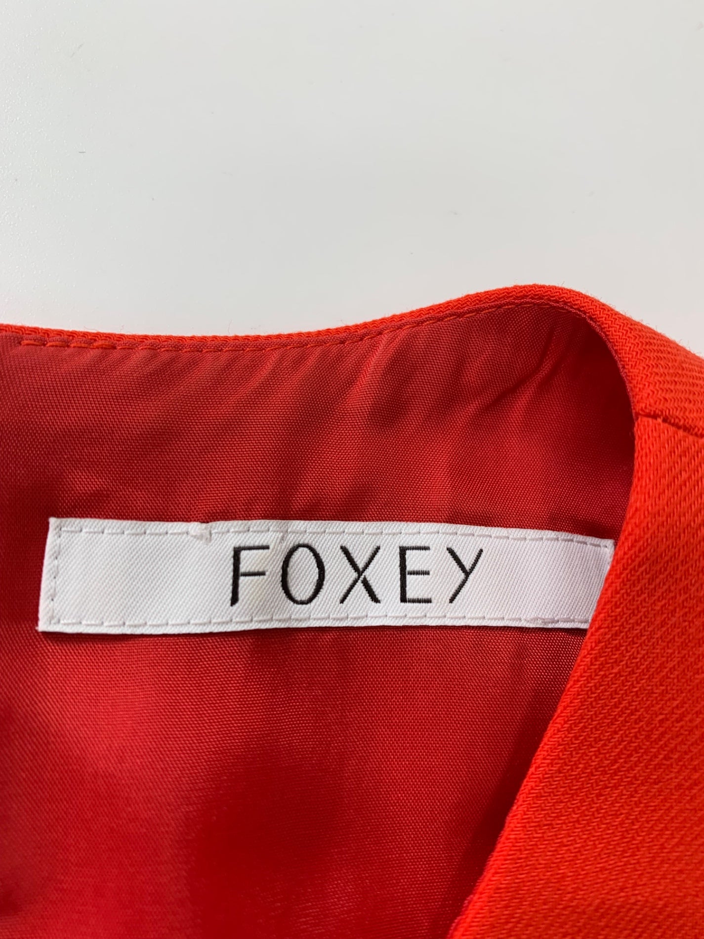 フォクシーブティック 40930 ワンピース 38 レッド Dress Essence  