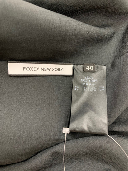 フォクシーニューヨーク Chouquette シュケット 45329 スカート 40 ブラック バルーン IT5AV3080LG8