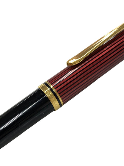 ペリカン スーベレーン K800 ボールペン レッド ストライプ ツイスト式 IT5OKYKPP1JS