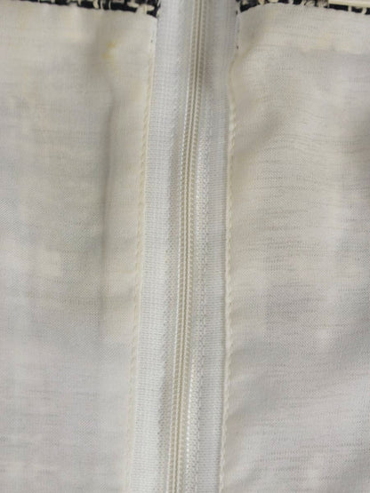 ルネ 6416490 ワンピース 38 ネイビー/ホワイト TISSU ツイード ITCVXZ79BMMM