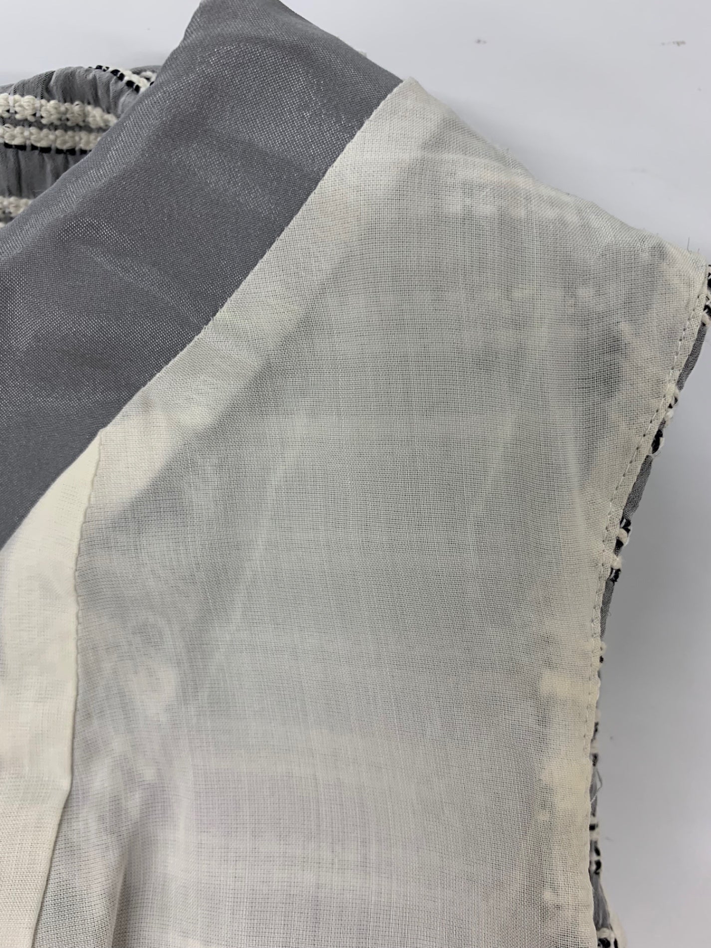 ルネ 6616150 ワンピース 36 グレー ツイードボーダー フロントジップ IT8L42HNW9MS 【SALE】