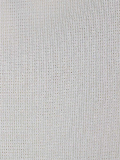 エムズグレイシー 128355 パーカー 40 ホワイト ボタン ニット ITEZ6I8DFRUA