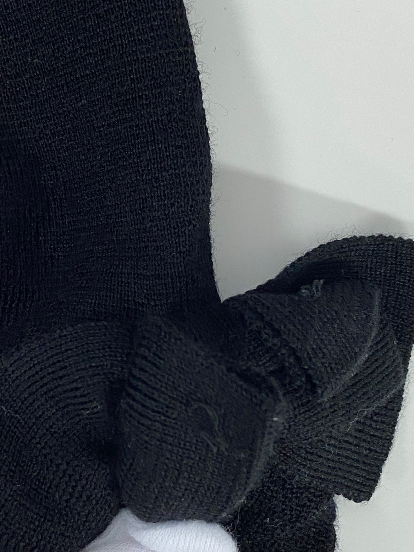 エムズグレイシー Frilled Knit 918533 ニット 38 ブラック ITDXND95328G 【SALE】