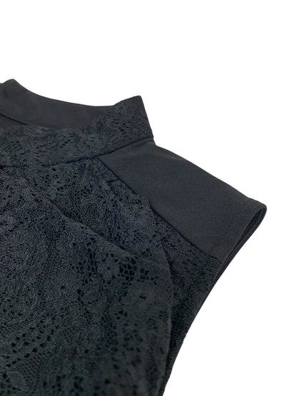 エリザ 28122431 カットソー 2 ブラック レース ティアード ITDC5Q09X5MC 【SALE】