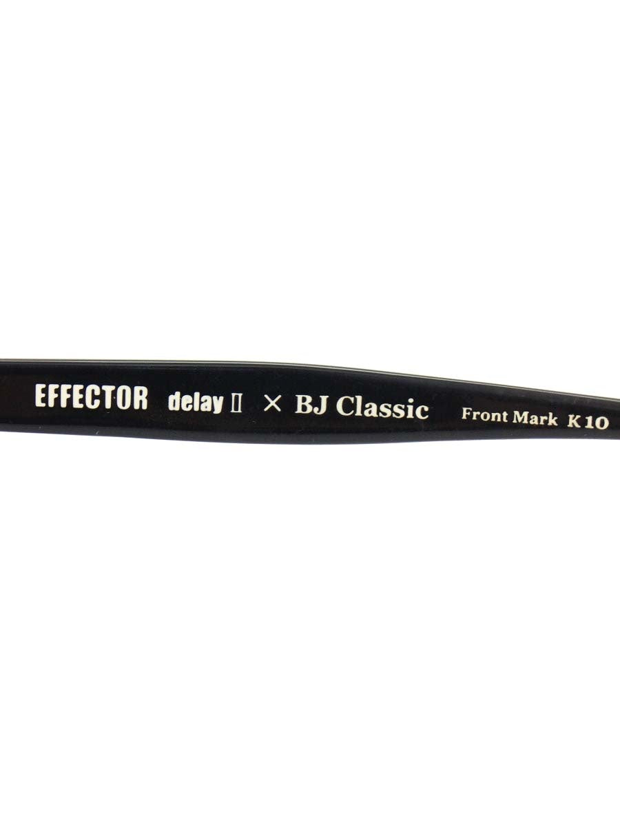 エフェクター メガネ ブラック/シルバー delay×BJ Classic 10th AN コンビフレーム ブロー ITD29FFW558G