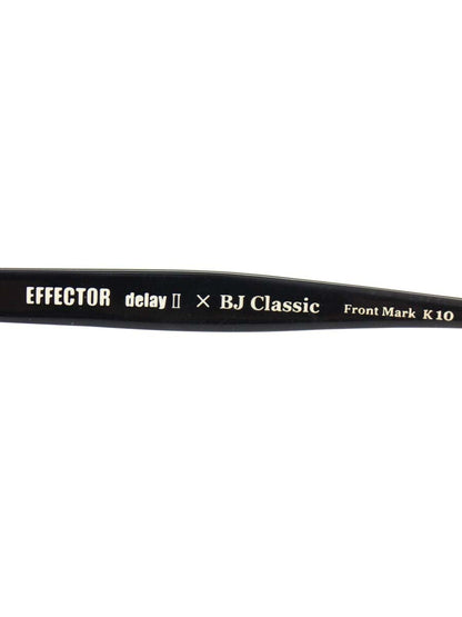 エフェクター メガネ ブラック/シルバー delay×BJ Classic 10th AN コンビフレーム ブロー ITD29FFW558G