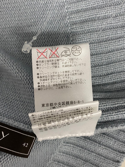 フォクシーブティック Cardigan 36689 カーディガン 42 ブルーグレー カシミヤ IT2BWEQ70B1M