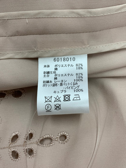 ルネ 6018010 36 ピンク カットワーク スプリングコート ITABZ51T0XKC