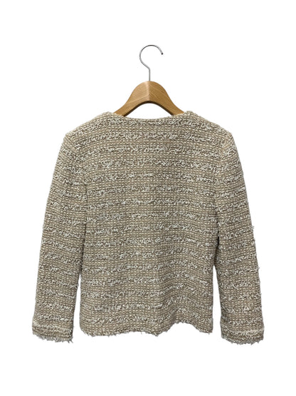 フォクシーブティック Bouleneige 33772 ジャケット 38 ベージュ ツイード ITWPW1XH5Q22