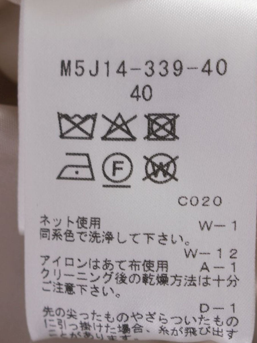 エポカ レースコンビタフタドレス エポカ　M5J14-339-40 ワンピース 40 ベージュ 24SS ITN3FK1DXL1V