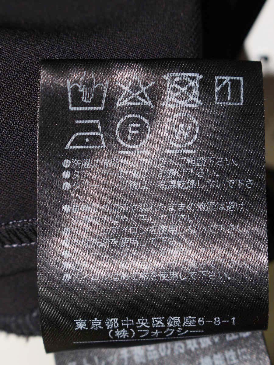フォクシーニューヨーク Pants 39847 パンツ 38 ブラック SP品 ITBCMYMSZY3G