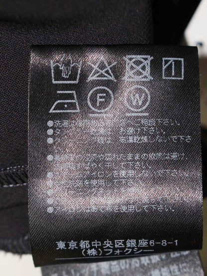 フォクシーニューヨーク Pants 39847 パンツ 38 ブラック SP品 ITBCMYMSZY3G