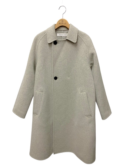 ギャルリーヴィー ウールカシミヤダブルフェイス オーバーコート 23-08-34-08302 F グレー ウール カシミヤ キュプラ ITT1B9VKYZEE