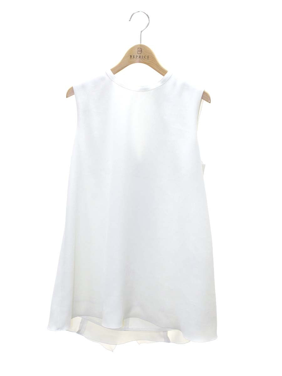 フォクシーニューヨーク Blouse Isabelle Ruffle Tank 38637 シャツ ブラウス 42 ホワイト ITBL7CHG70BS