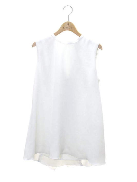 フォクシーニューヨーク Blouse Isabelle Ruffle Tank 38637 シャツ ブラウス 42 ホワイト ITBL7CHG70BS