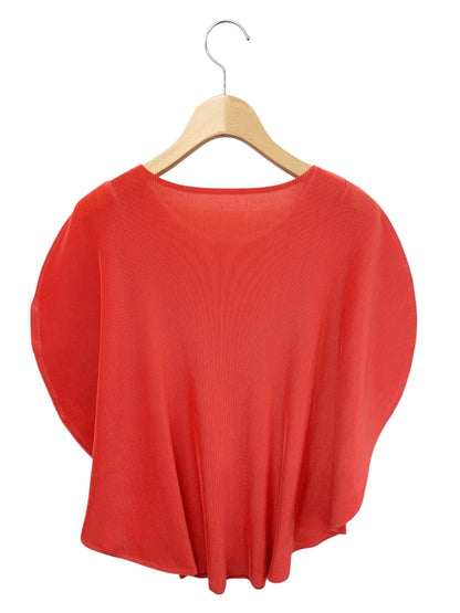 プリーツプリーズイッセイミヤケ トップス レッド プリーツ バルーン型 IT4AS818IV2Q