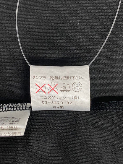 エムズグレイシー 525321 トップス 40 ブラック チュール IT0RGNOZ6AVW