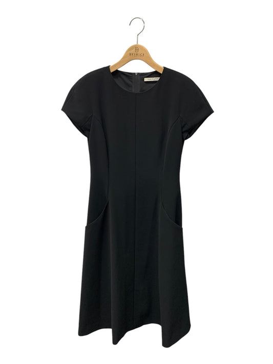 フォクシーニューヨーク 37731 ワンピース 38 ブラック 半袖 ITC8GXGLFCX8