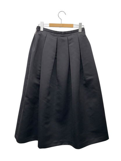 ツルバイマリコオイカワ SK-1191911 スカート 36 ブラック タックフレア IT43HHF7KKNQ