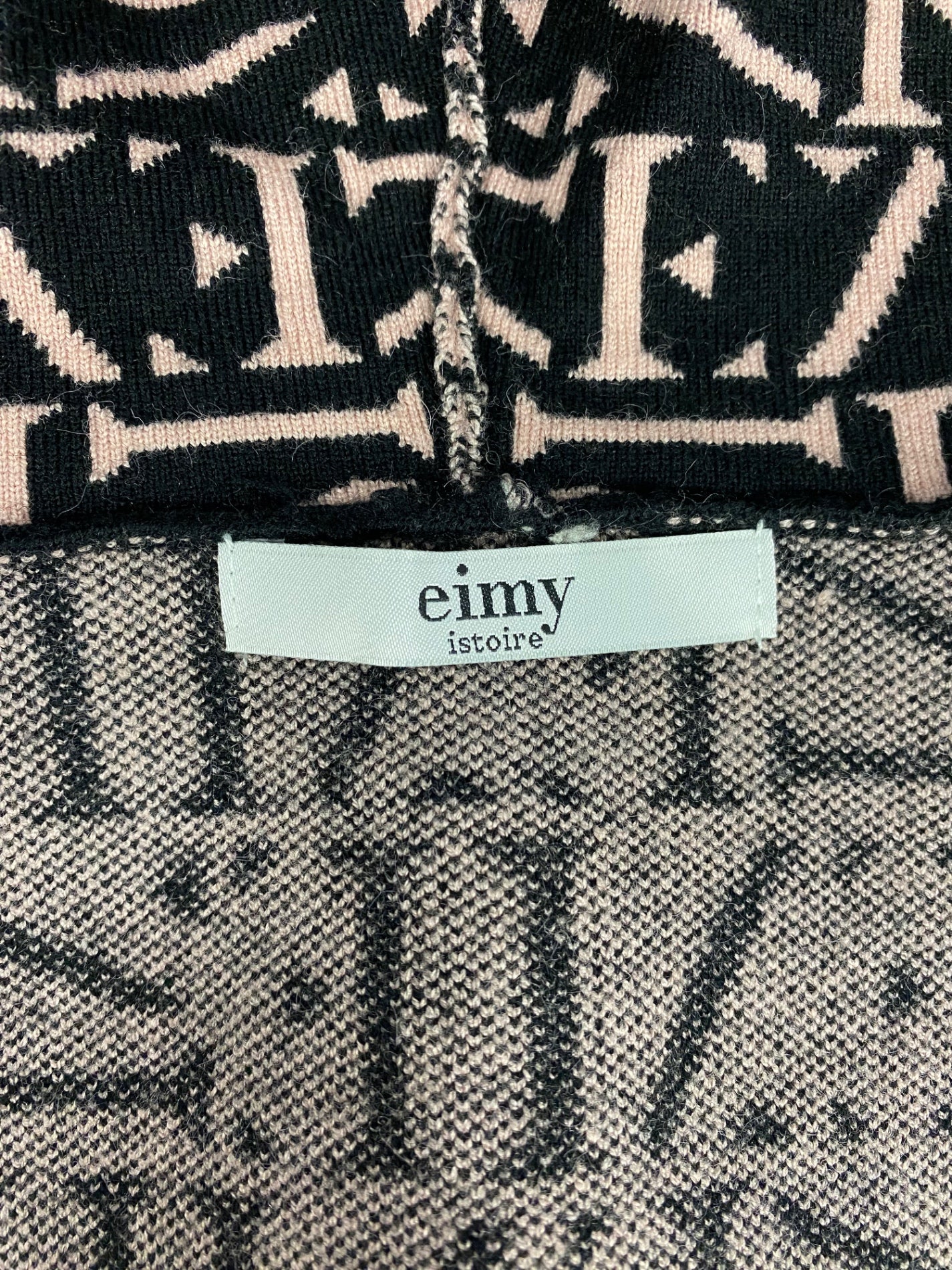 エイミーイストワール eimy monogramニットフーディー  1119511538-0 F ピンク 2019AW IT88LBU409RW 【SALE】