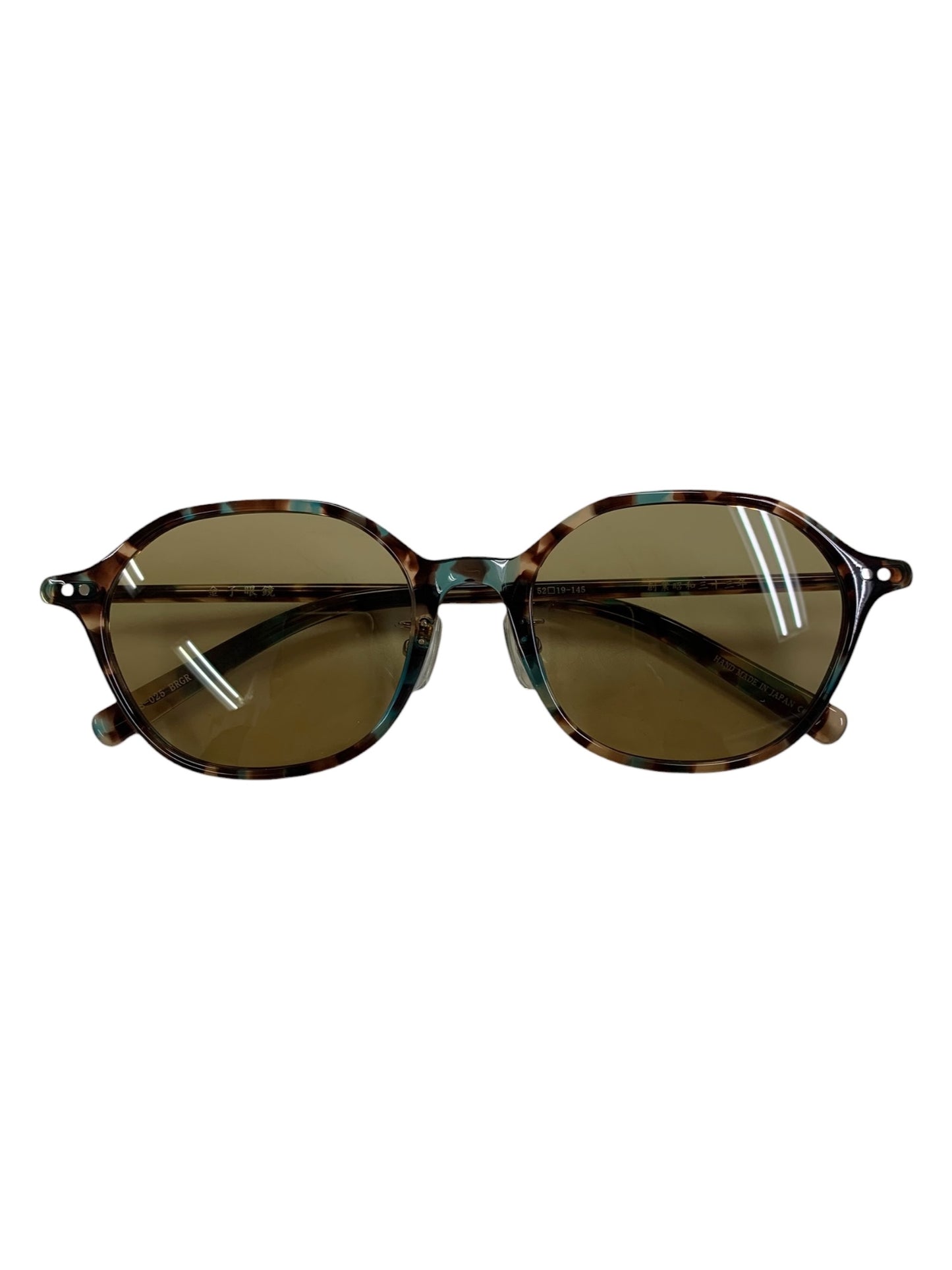 金子眼鏡 KANEKO OPTICAL KS-025 サングラス BRGR ブラウン×グリーン 2026年モデル ITUHP7LAL2MO