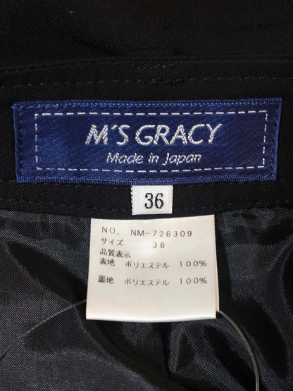 エムズグレイシー 726309 キュロット 36 ブラック スカラップ ITBDIRDJHBYM 【SALE】