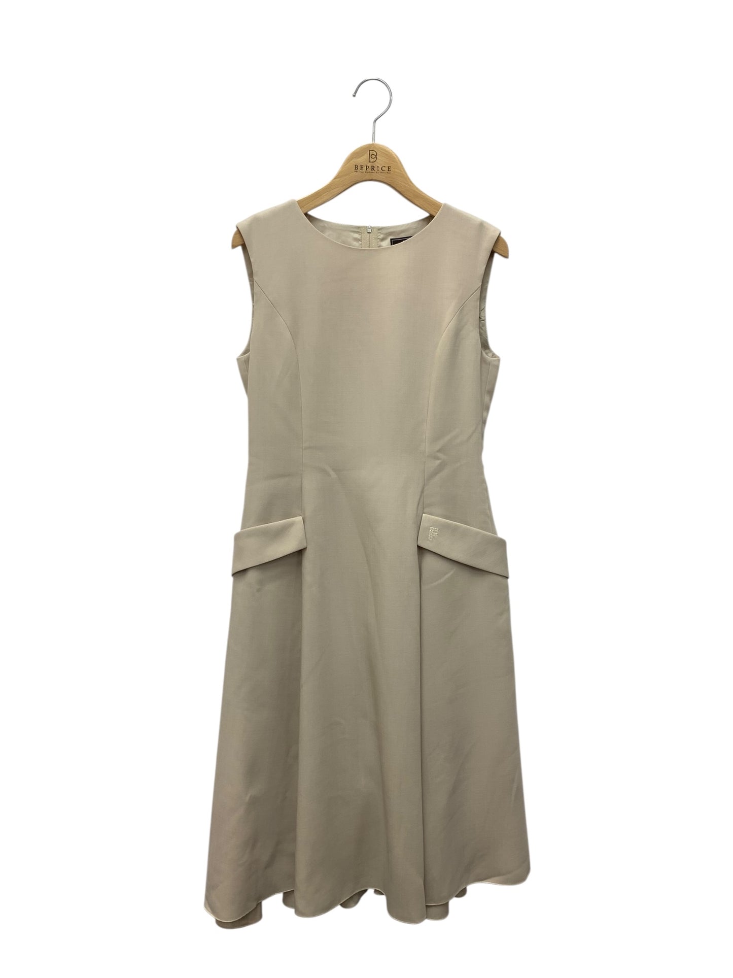フォクシーブティック Dress French Flap 42685 ワンピース 38 ベージュ ITL3A7ES637C