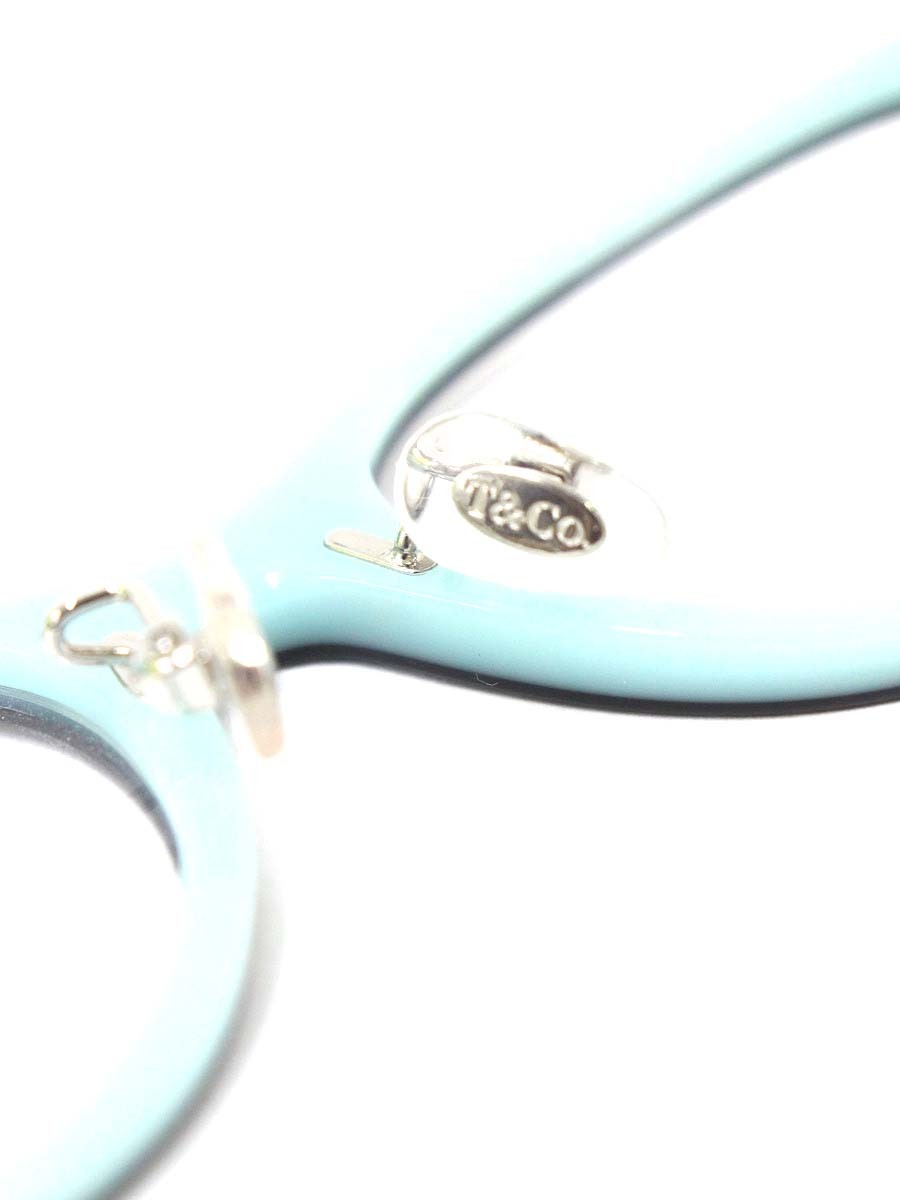 ティファニー TF2210-D メガネ ブラック/シルバー/ティファニーブルー コンビフレーム オーバル ITCY6E8RO9VU