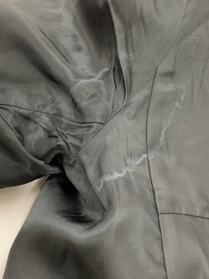 トゥービーシック W5B54-237-09 コート 40 ブラック アルパカ混 フォックファー付 IT0WX3U0O9HW