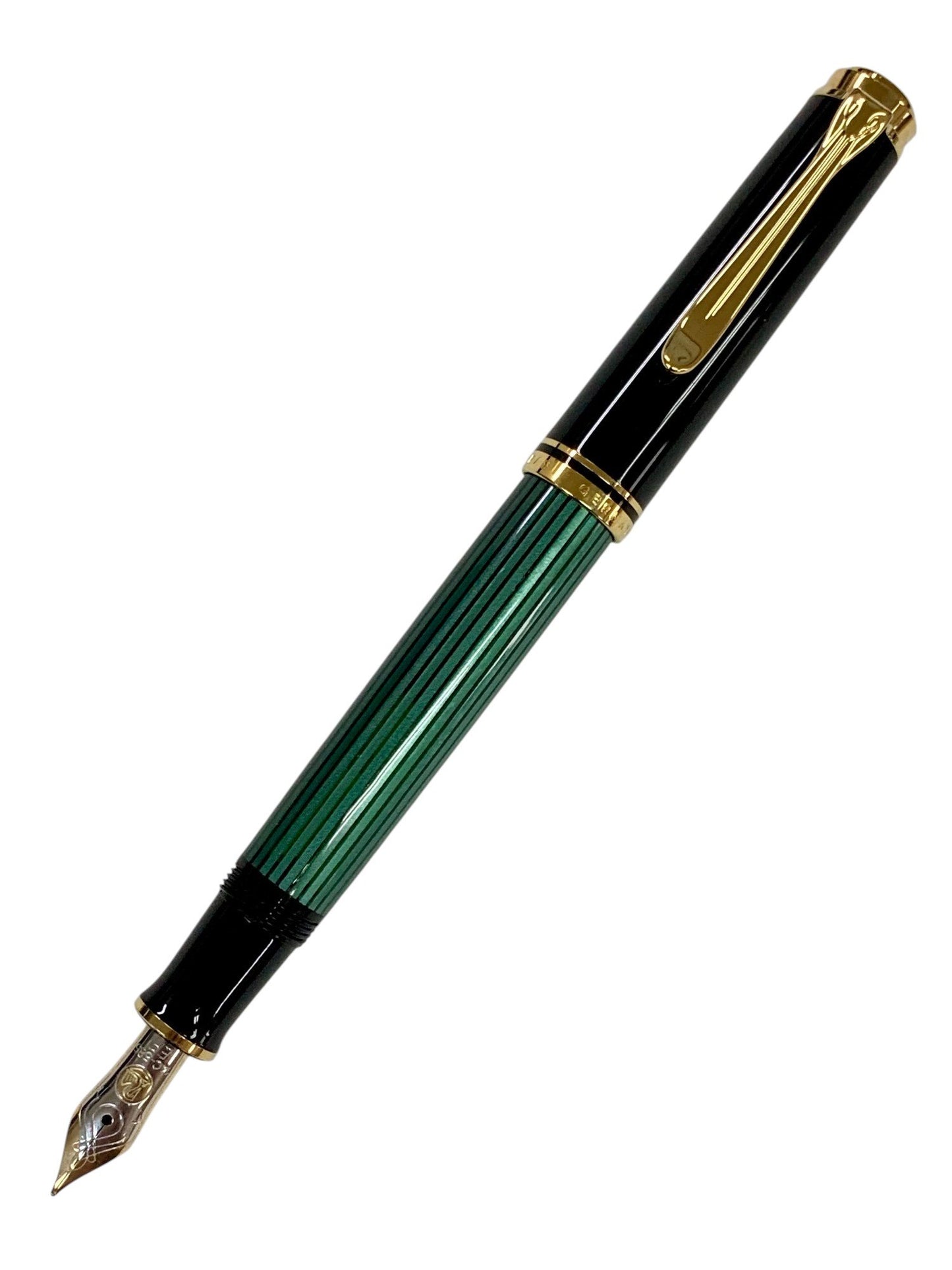 ペリカン 万年筆 スーベレーン M400 グリーン EF 14C ITS6QQR5RALE