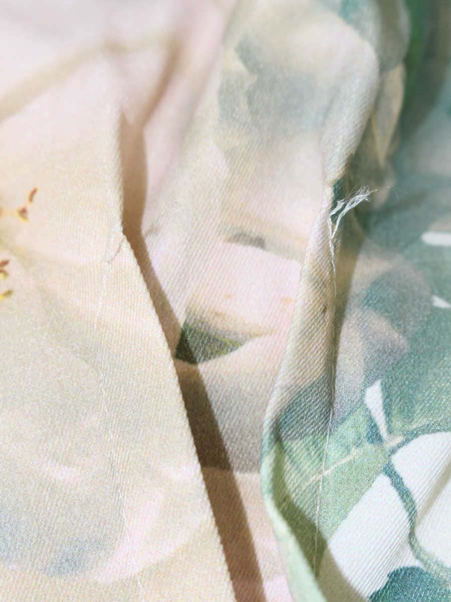 ランバンオンブルー 3934332 ワンピース 38 マルチカラー フラワープリント ITQR6E73N5Z9