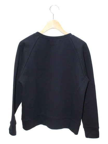 エムズグレイシー 725515 トップス 38 ブラック 口紅 トレーナー ビジュー ITV0TL6M5XMZ