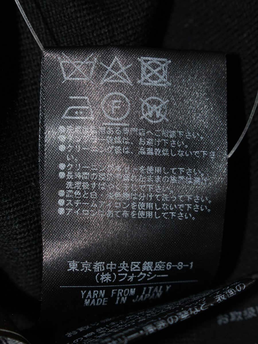 フォクシーブティック オードリー 41458 ニット セーター 40 ブラック IT7CFZE6MGC0