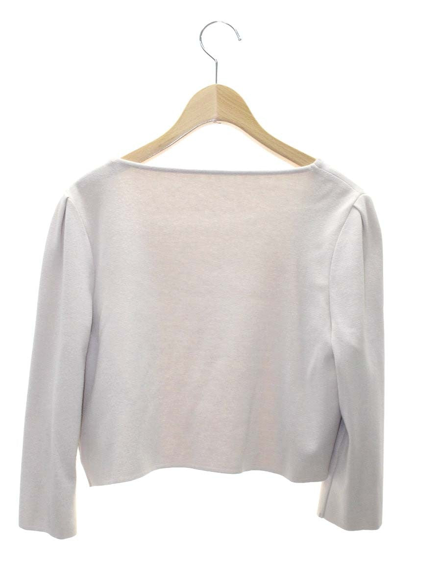 フォクシーブティック Cardigan 39351 カーディガン 40 ベージュ ボレロ ITNGNIOSKF14