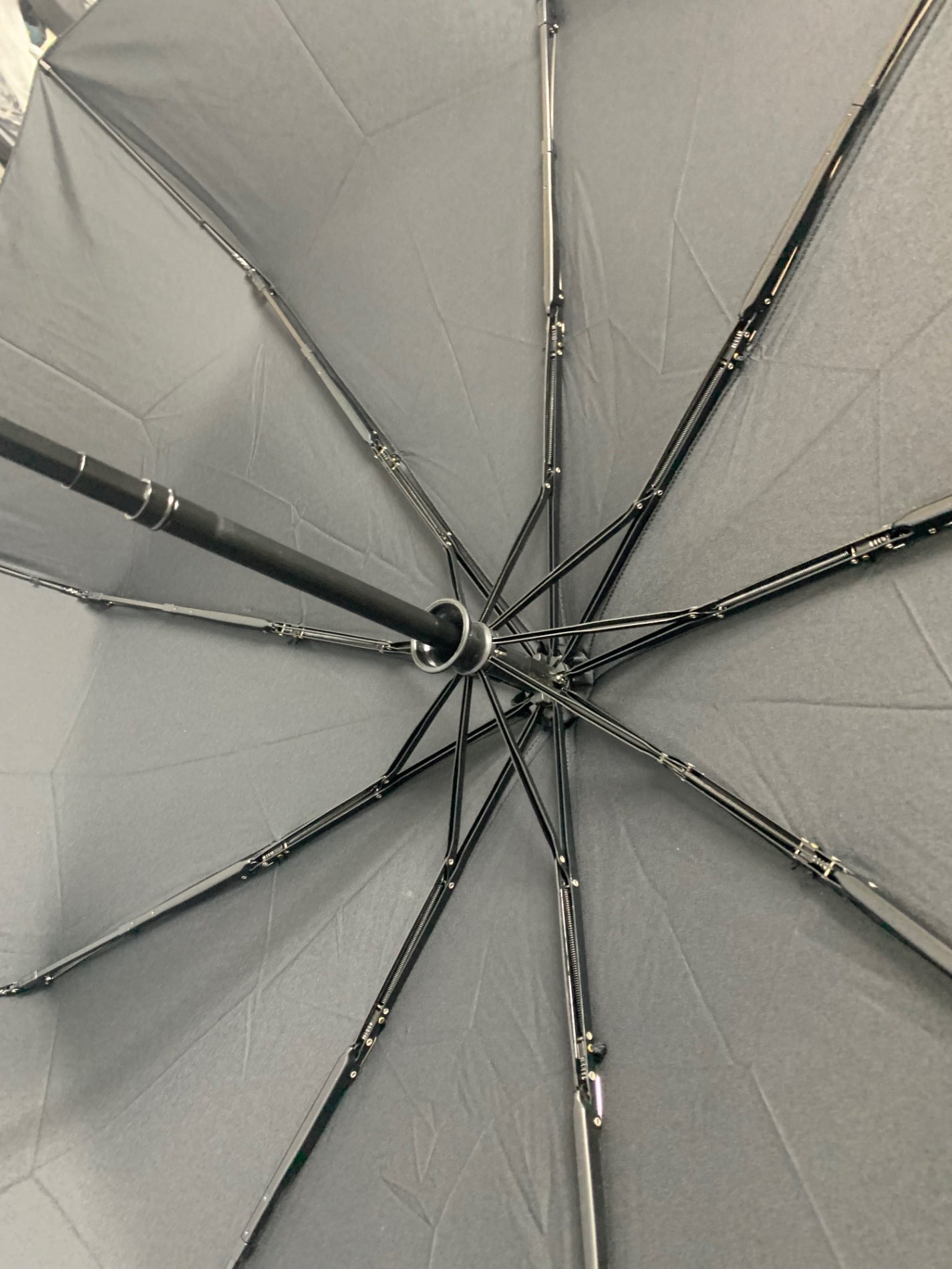 ダベック THE DAVEK SOLO 傘 ブラック マイクロウィーブ繊維 ITN3PXXHPG7C