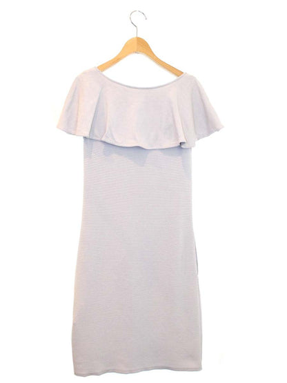 ルネ 6832240 ワンピース 34 グレー ニット ITLA28F1218R