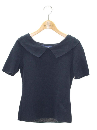 エムズグレイシー 728320 ニット セーター 38 ネイビー ITFJOBAJR1Z4