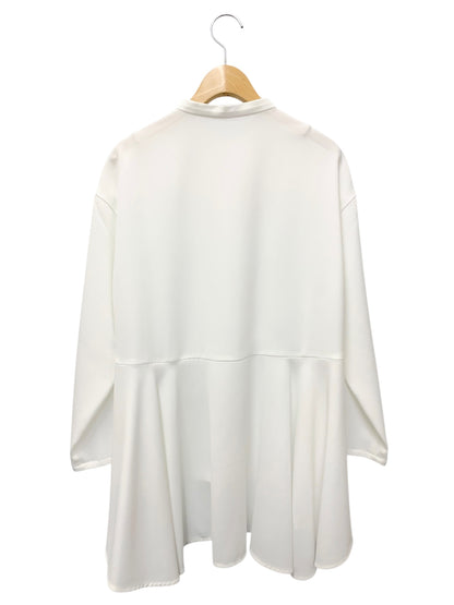 アドーア ドビークロスブラウス 531-3210019 38 ホワイト スタンドカラー IT4K5N26GBJI