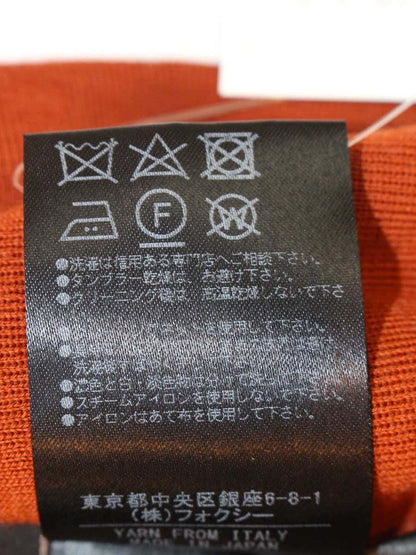 フォクシーブティック ニットトップ ドヌーヴ 38993 セーター 40 テラコッタオレンジ タートル ITH7Q2Y50HKG