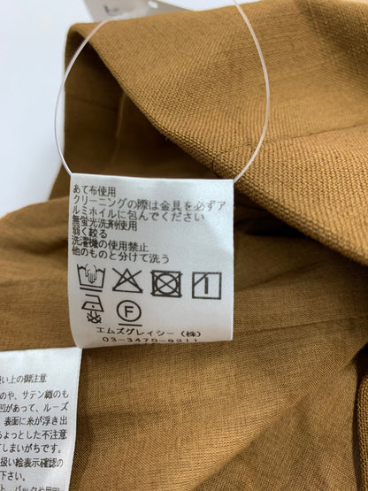 エムズグレイシー フリル付きビスチェ 514318 トップス 38 ブラウン ITRLPUVEAAT4