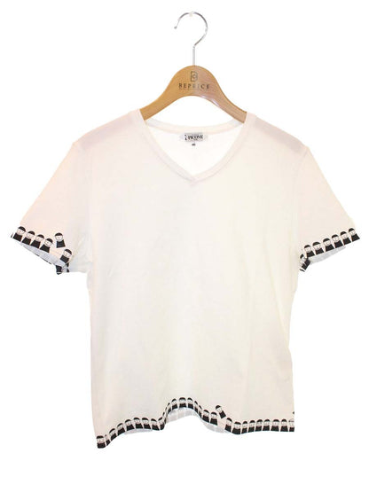 スタジオピッコーネ アルチビオ P359407 Tシャツ  40 ホワイト ストレッチ素材 ITY26B9ZR2TW