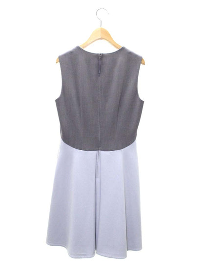 フォクシーニューヨーク ワンピース ダリア 35025 40 ブルー/グレー IT9UXNNZ9904